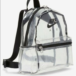 nike transparent backpack